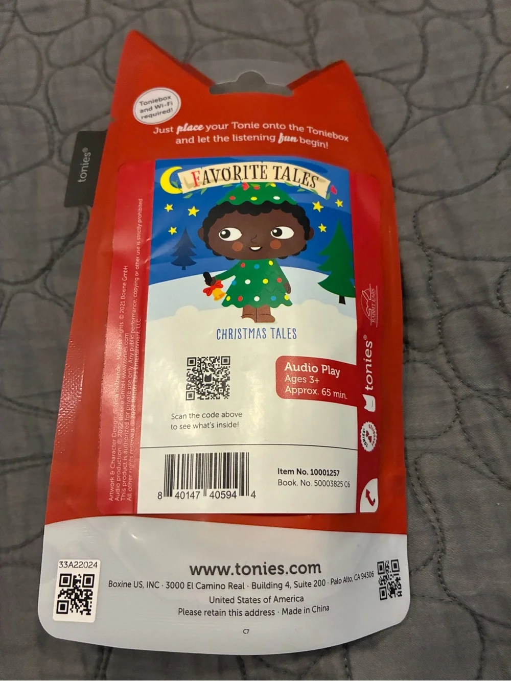NWT Tonies Christmas Tales Audio Character
